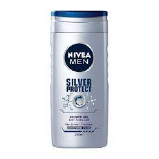 ДУШ ГЕЛ NIVEA 250 мл. / Silver Protect
